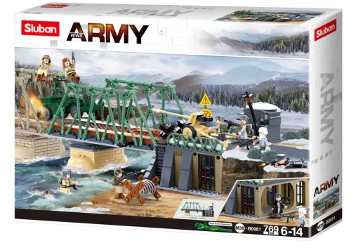 Sluban | Army | Battle Of Budapest - The Winter Counter Attack 769 Pcs