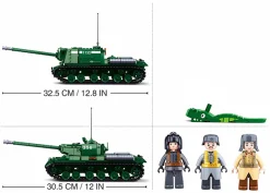 Sluban | Army Battle Of Budapest - Is2 Heavy Tank 845 Pcs