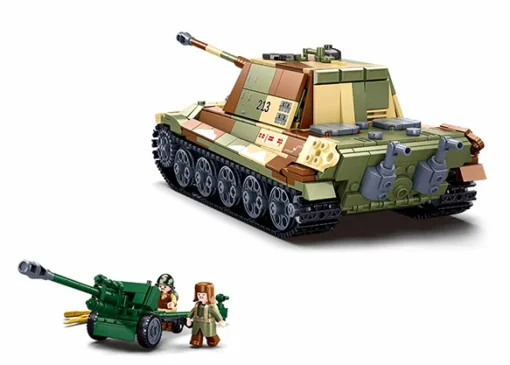 Sluban | Army Battle Of Budapest - The King Tiger Heavy Tank 930 Pcs