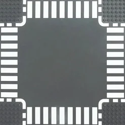 Sluban | Building Base Plates - Road Crossroad
