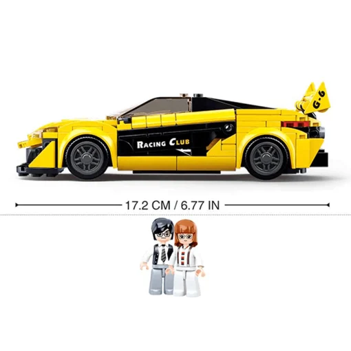 Sluban | English Super Car (Yellow) 283Pcs