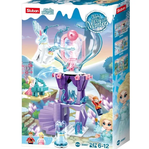 Sluban | Fairy Tales Of Winter Forest Magic Tower 247 Pcs