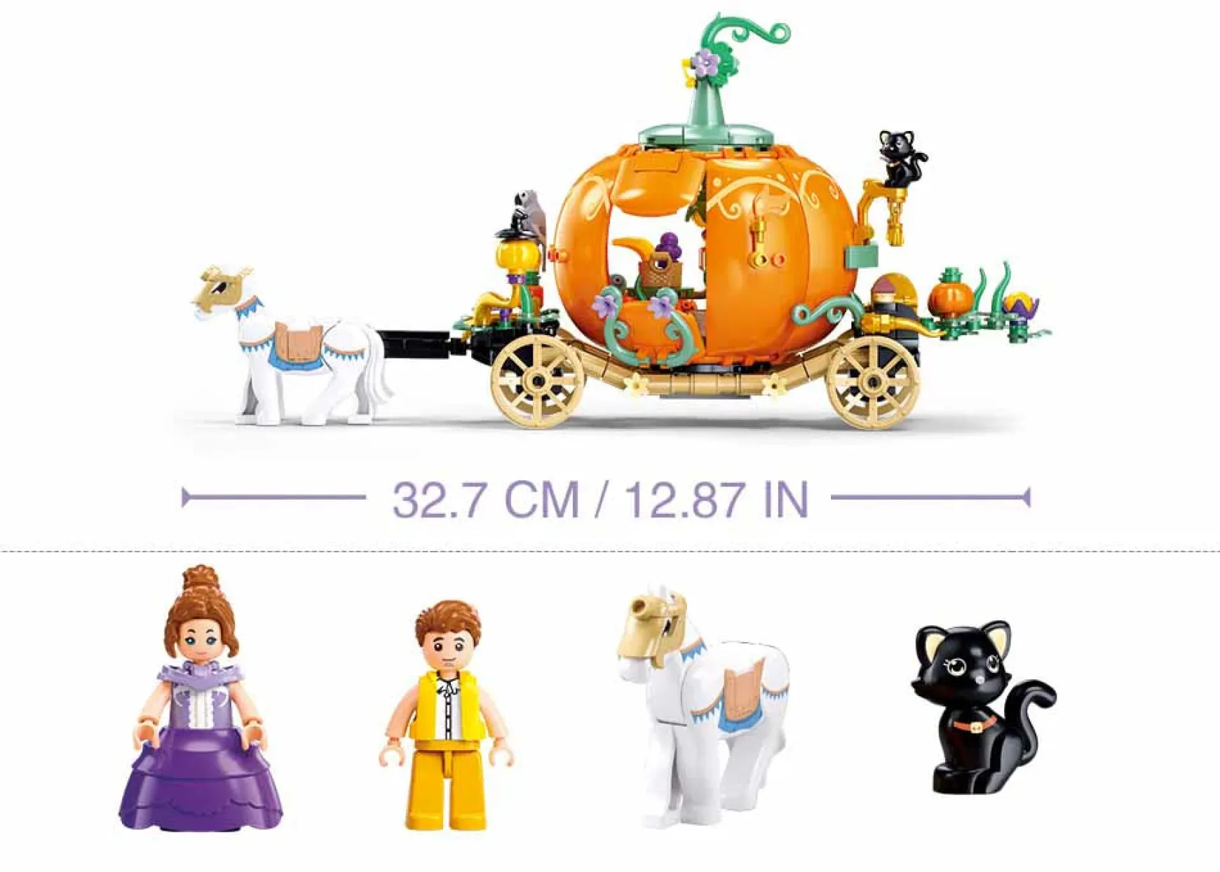 Sluban | Girls Dream | Pumpkin Chariot 319 Pcs