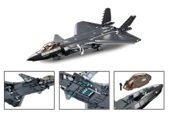 Sluban | J20 Stealth Aircraft | 1007 Pieces