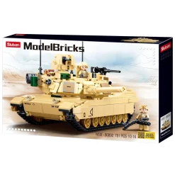 Sluban | M1A2 V2 Abrams Main Battle Tank - 781pcs