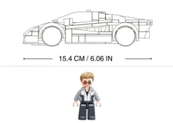 Sluban | Model Bricks | 2020 Sports Car Orange Scale 1:32 264 Pcs