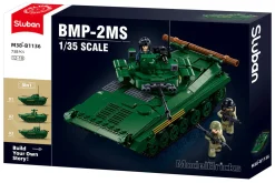 Sluban | Model Bricks | BMP Infantry Fighting Tank (IFV) (3 in 1) Scale 1:35 738 Pcs