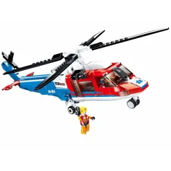 Sluban | Model Bricks | Sea Rescue Helicopter 402 Pcs