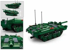 Sluban | Model Bricks | Tank Strv103 692 Pcs