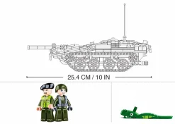 Sluban | Model Bricks | Tank Strv103 692 Pcs