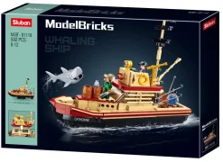 Sluban | Model Bricks | The Great Shark 592 Pcs