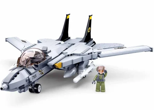 Sluban | Model Bricks F14 Fighter 404 Pcs