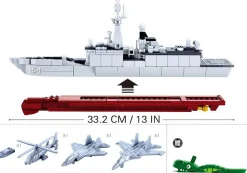 Sluban | Model Bricks Frigate 054A Scale 1:450 457 Pcs