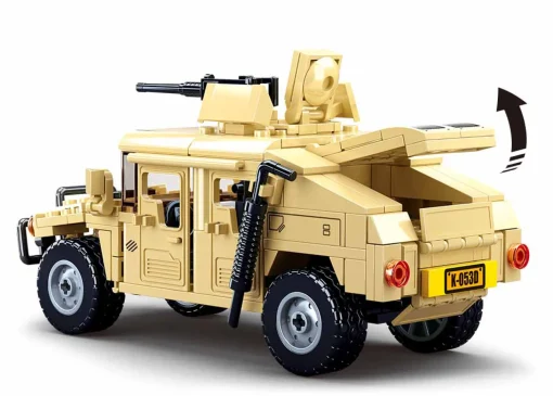 Sluban | Model Bricks Hummer H2 Assault Vehicle 265 Pcs