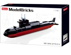 Sluban | Model Bricks Submarine Scale 1:450 269 Pcs