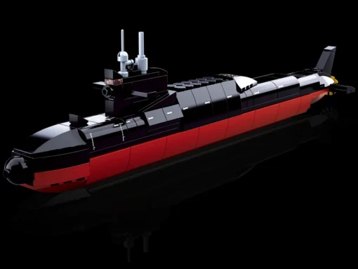 Sluban | Model Bricks Submarine Scale 1:450 269 Pcs