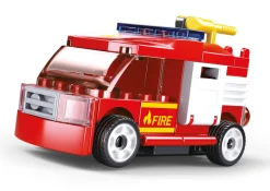 Sluban | Power Bricks | Pull Back Car Fire 55 Pcs