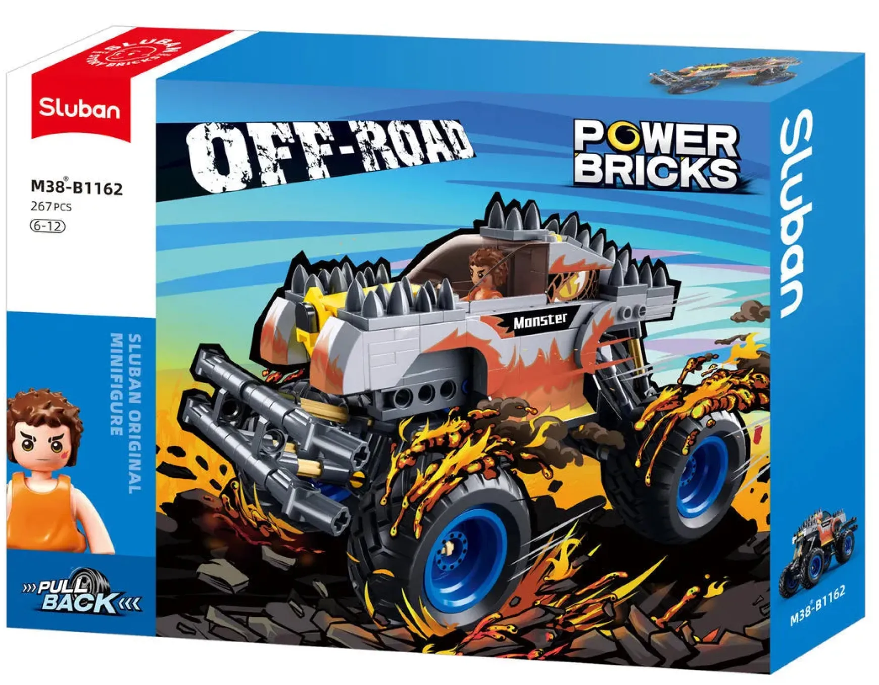 Sluban | Power Bricks Off Road Vehicle - Monster