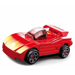 Sluban | Power Bricks Pull Back Car - Red Furious