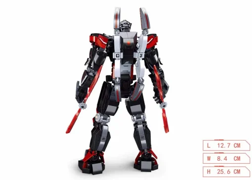 Sluban | P.R. Mecha Double Swords 585 Pcs