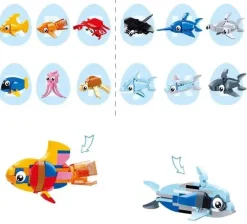 Sluban | Qbricks Egg | Sea Creatures