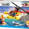 Sluban | Surf Beach Patrol Helicopter 149 Pcs