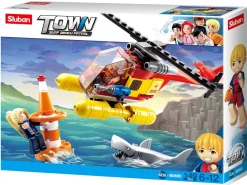 Sluban | Surf Beach Patrol Helicopter 149 Pcs
