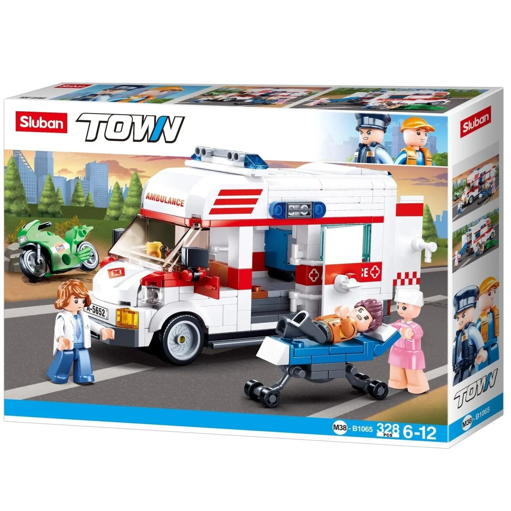 Sluban | Town Ambulance 328 Pcs