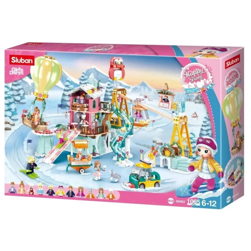 Sluban | Winter Ski Field 1065 Pcs