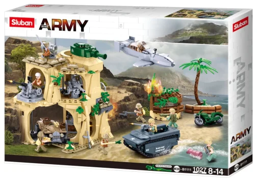 Sluban | WW2 Battle Of Iwo Jima 1107 Pcs