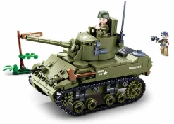 Sluban | WW2 M5 Light Tank 344 Pcs