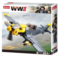 Sluban | WW2 Plane - Messerschmitt BF 109 - 289pcs