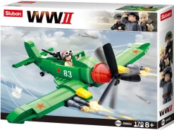 Sluban | WW2 Plane Ilyushin 2 170 Pcs