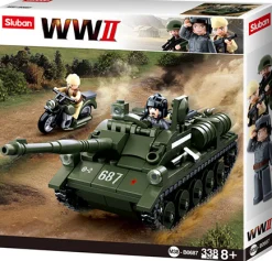 Sluban | WW2 Su-85 Tank Destroyer 338 Pcs