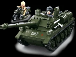 Sluban | WW2 Su-85 Tank Destroyer 338 Pcs