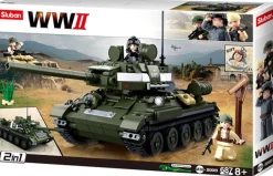 Sluban | WW2 Tank T-34\85 687 Pcs