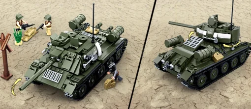 Sluban | WW2 Tank T-34\85 687 Pcs