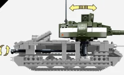 Sluban | WW2 Tank T-34\85 687 Pcs