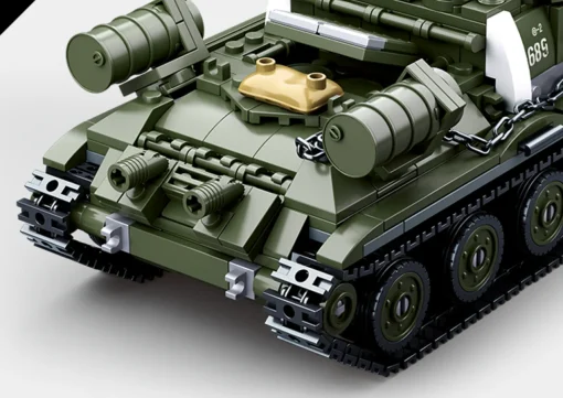 Sluban | WW2 Tank T-34\85 687 Pcs