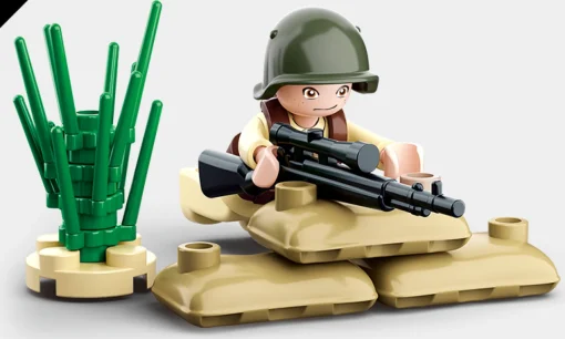 Sluban | WW2 Tank T-34\85 687 Pcs