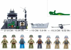 Sluban | WW2 The Atlantic Wall 765 Pcs
