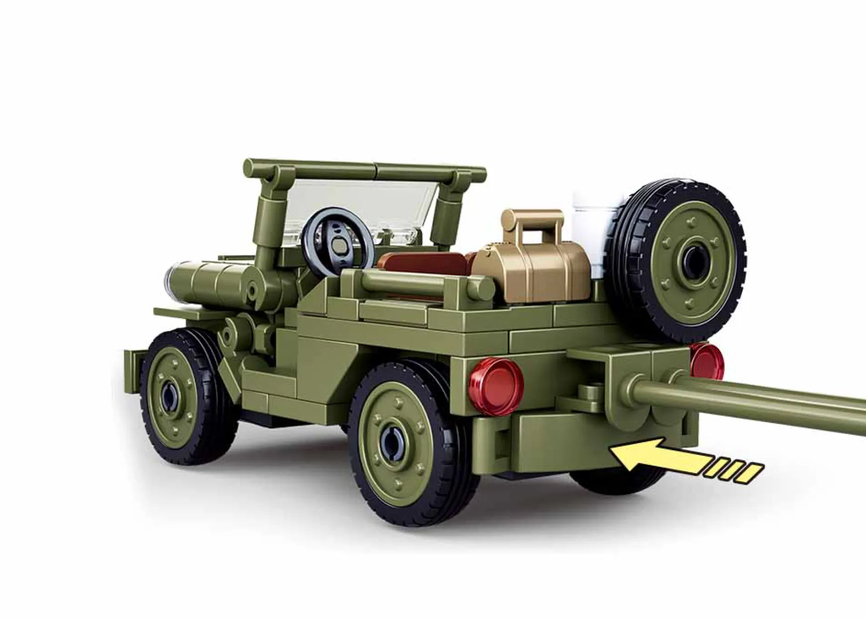 Sluban | WW2 Willys Jeep C143 Pcs