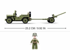 Sluban | WW2 Willys Jeep C143 Pcs