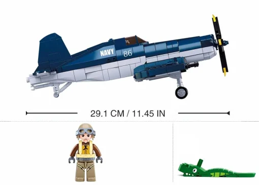 Sluban | WWII F4U Fighter 550 Pieces