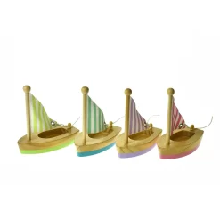 Small Wooden Sailing Boat