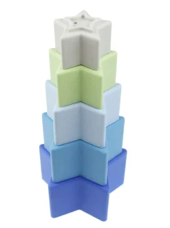 Stacking Stars 5 Piece Silicone Set