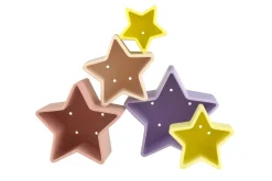 Stacking Stars 5 Piece Silicone Set