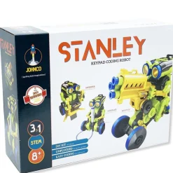 Stanley: 3-in-1 Keypad Coding Robot