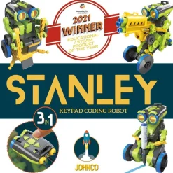 Stanley: 3-in-1 Keypad Coding Robot