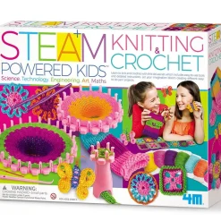 STEAM Powered Kids - Knitting and Crochet